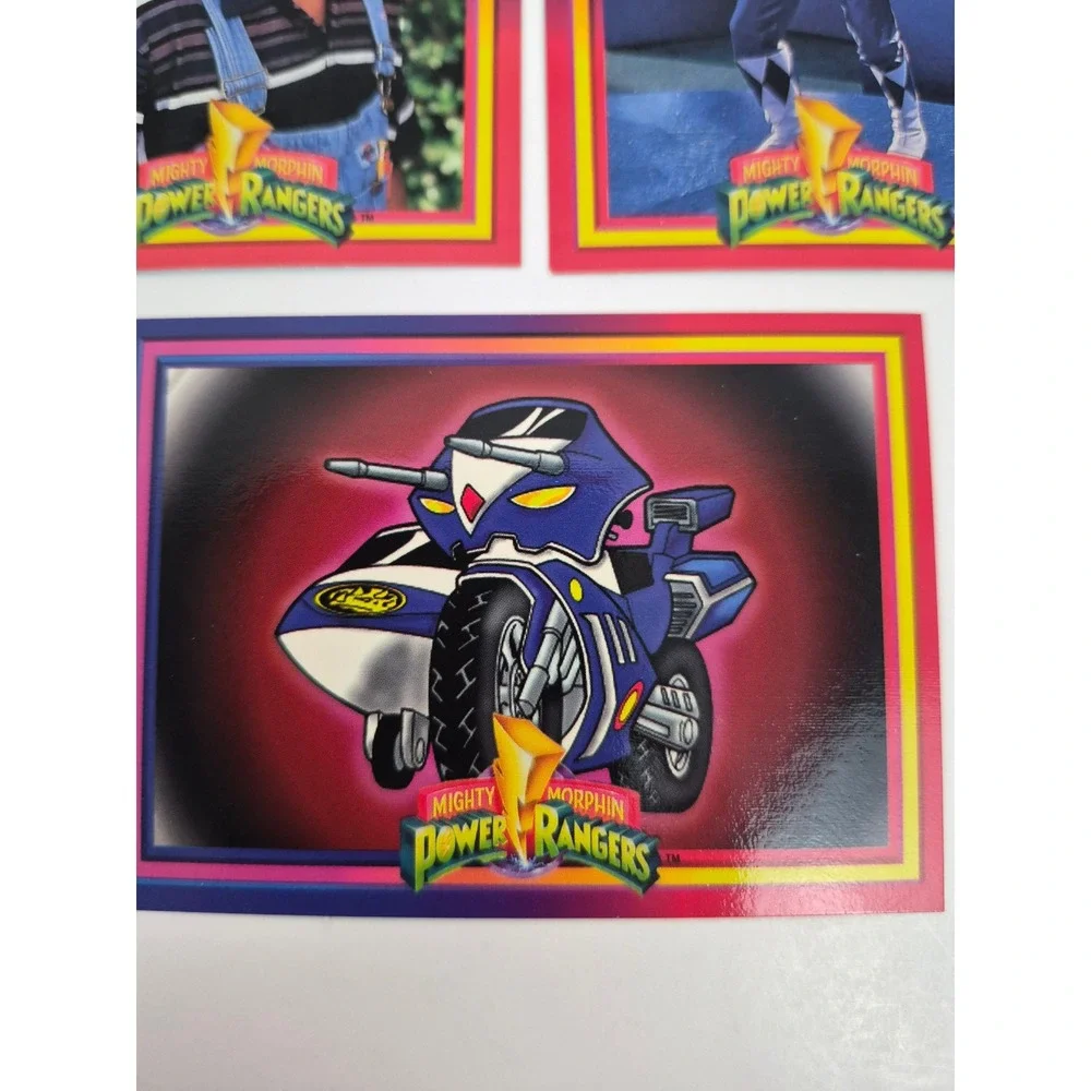 1994 Mighty Morphin Power Rangers Blue Ranger Billy Trading Card Lot of 5